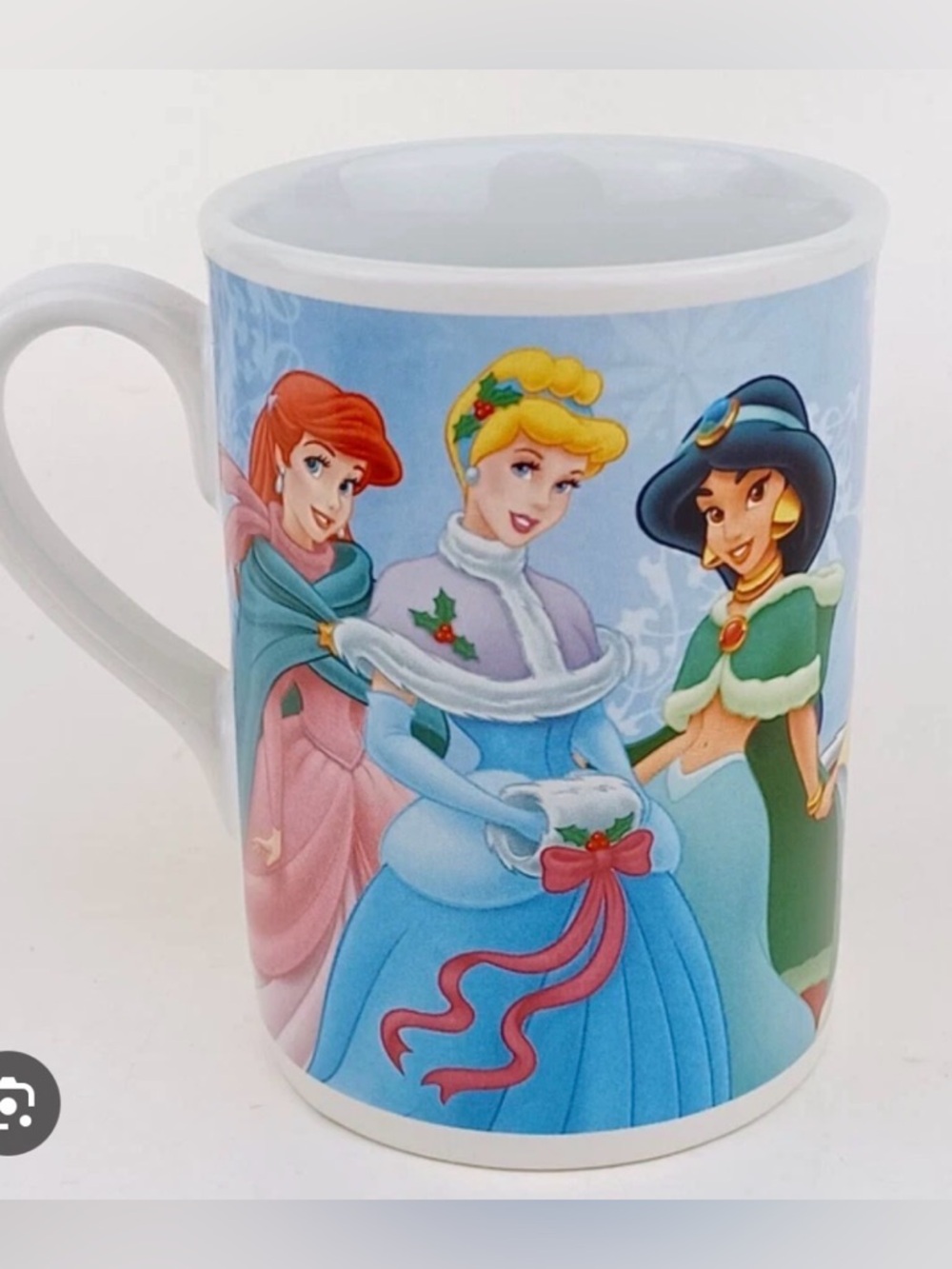 Disney Princess NWT Vintage Ceramic Mug & Gem Bella NWT Pearl bridal hair vine, - Picture 3 of 11